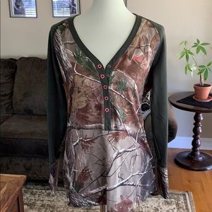 Under Armour Evo Coldgear Camo top